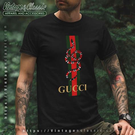 gucci shirt with snake.